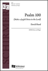 Psalm 100 SATB choral sheet music cover